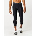 アンダーアーマー Under Armour 【 Men's Heatgear Armour 3/4 Legging Black Men Black/Pitch Gray 】 メンズ 黒色 ブラック スポーツ アウトドア ランニング マラソン ウェア メンズウェア メンズ 黒色 ブラック g(4)