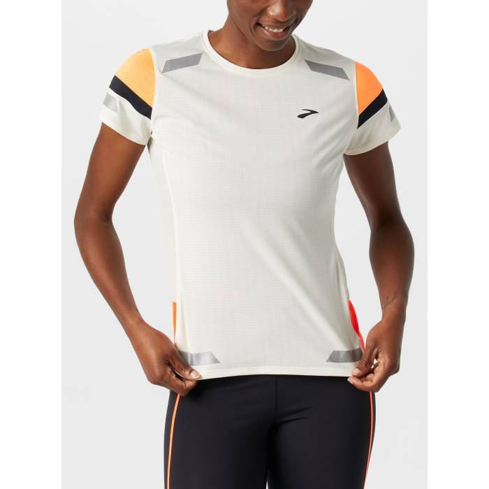 ブルックス Brooks 【 Women's Run Visible Short Sleeve 2.0 Women 】 レディース ラン Sleeve スリーブ スポーツ アウトドア ランニング マラソン ウェア レディースウェア レディース