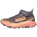 Hoka 【 Speedgoat 6 Mid Gtx Women Galaxy/Guava 】 ミッド スポーツ アウトドア ランニング マラソン シューズ レ...
