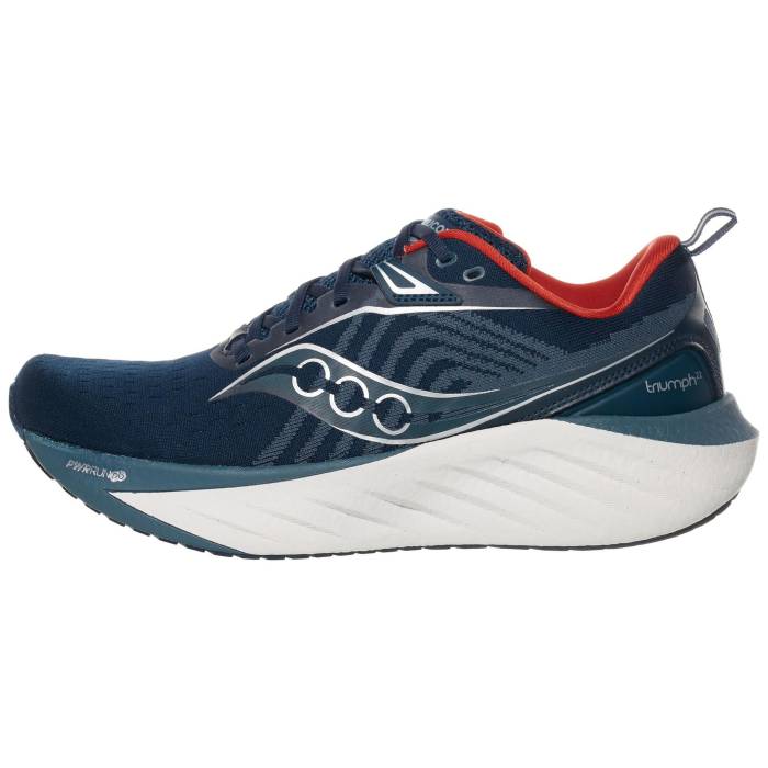 サッカニー Saucony 【 Triumph 22 Men Navy/Dusk 】 スポーツ アウトドア ランニング マラソン シューズ メンズシューズ メンズ 紺色 ネイビー