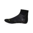 スマートウール Smartwool 【 Women's Run Zero Cushion Ankle Socks Black Women Black 】 レディース ラン ゼロ ソックス・靴下 黒色 ブラック スポーツ アウトドア ランニング マラソン ウェア レディースウ