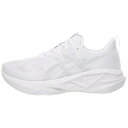 アシックス Asics 【 Novablast 5 Women White/Piedmont Grey 】 スポーツ アウトドア ランニング マラソン シューズ...