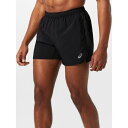 アシックス Asics 【 Men's Silver 5" Short Men Performance Black 】 メンズ Silver 銀色・シルバー スポーツ アウトドア ランニング マラソン ウェア メンズウェア メンズ パフォーマンス 黒色 ブラック