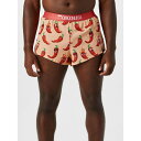 Chicknlegs 【 Men's Chili Peppers 2" Split Shorts Men Chili Peppers 】 メンズ ショーツ スポーツ アウトドア ランニング マラソン ウェア メンズウェア メンズ