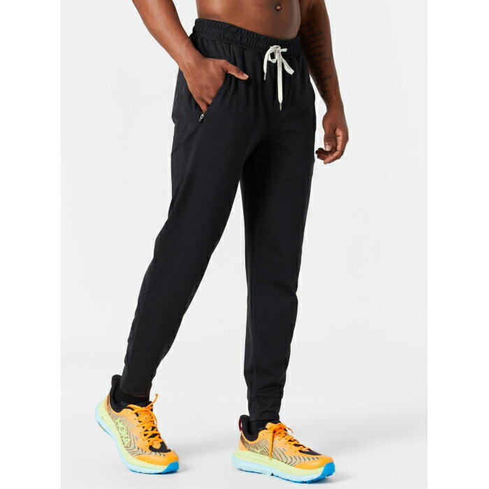 Vuori 【 Men's Ponto Performance Jogger Black Heather Men Black Hthr 】 メンズ パフォーマンス ジョガーパンツ 黒色 ブラック heather ヘザー スポーツ アウトドア ランニング マラソン ウェア メンズウェア