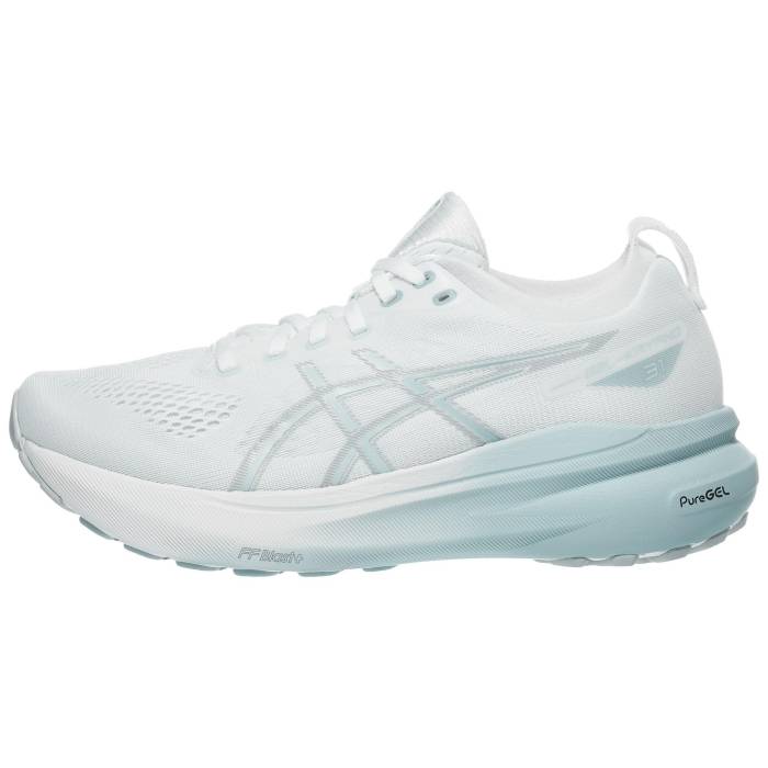 アシックス Asics 【 Gel Kayano 31 Women White/Dolphin Grey 】 スポーツ アウトドア ランニング マラソン シュー...
