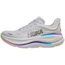 Hoka 【 Bondi 9 Women Cosmic Grey/White 】 スポーツ アウトドア ランニング マラソン シューズ レディースシューズ レデ...