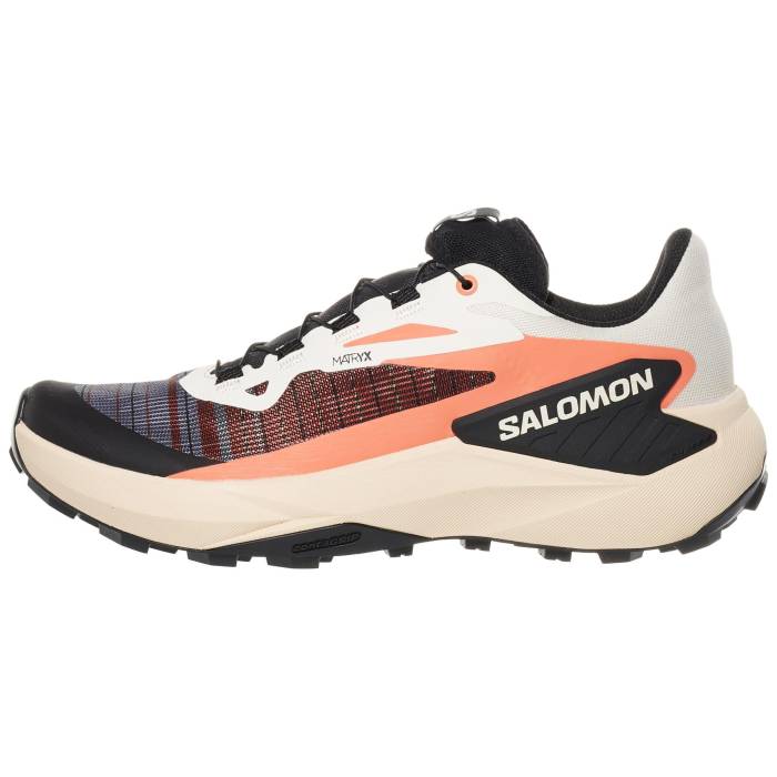サロモン Salomon 【 Genesis Women Fusion Coral/Peach/Black 】 スポーツ アウトドア ランニング マラソン シュ...
