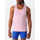 アンダーアーマー Under Armour 【 Men's Launch Elite Singlet Men Prime Pink 】 メンズ エリート Singlet シングレット スポーツ アウトドア ランニング マラソン ウェア メンズウェア メンズ pink ピンク