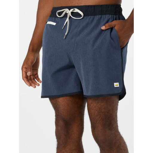 Vuori 【 Men's Bank 5" Short Azure Linen Texture Men 】 メンズ アズール テクスチャー スポーツ アウトドア ランニング マラソン ウェア メンズウェア メンズ Vuori 【 Men's Bank 5" Short Azure Linen Texture Men 】 メンズ アズール テクスチャー スポーツ アウトドア ランニング マラソン ウェア メンズウェア メンズ