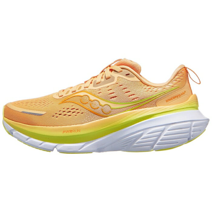 サッカニー Saucony 【 Guide 18 Women Peach/Sunny 】 スポーツ アウトドア ランニング マラソン シュ..