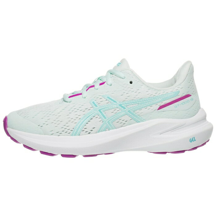 アシックス Asics 【 Gt 1000 13 Gs Kids Soothing Sea/Cyan 】 13 サーティーン キッズ ベビー マタニティ キッズファッション 靴 その他 ジュニア キッズ シアン