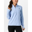 アディダス Adidas 【 Women's Boston Marathon 25 Otr 1/2 Zip Tee Women Blue Dawn 】 レディース ボストン Tシャツ スポーツ アウトドア ランニング マラソン ウェア レディースウェア レディース 青色 ブルー(4)