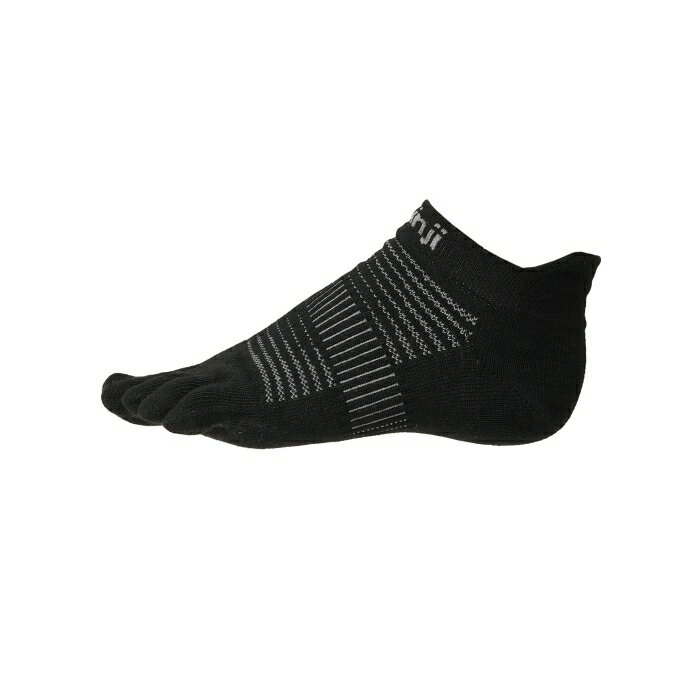 インジンジ Injinji 【 Run Original Weight No-Show Toesocks Black Unisex Black 】 ラン 黒色 ブラック スポーツ アウトドア ランニング マラソン その他 ユニセックス 黒色 ブラック