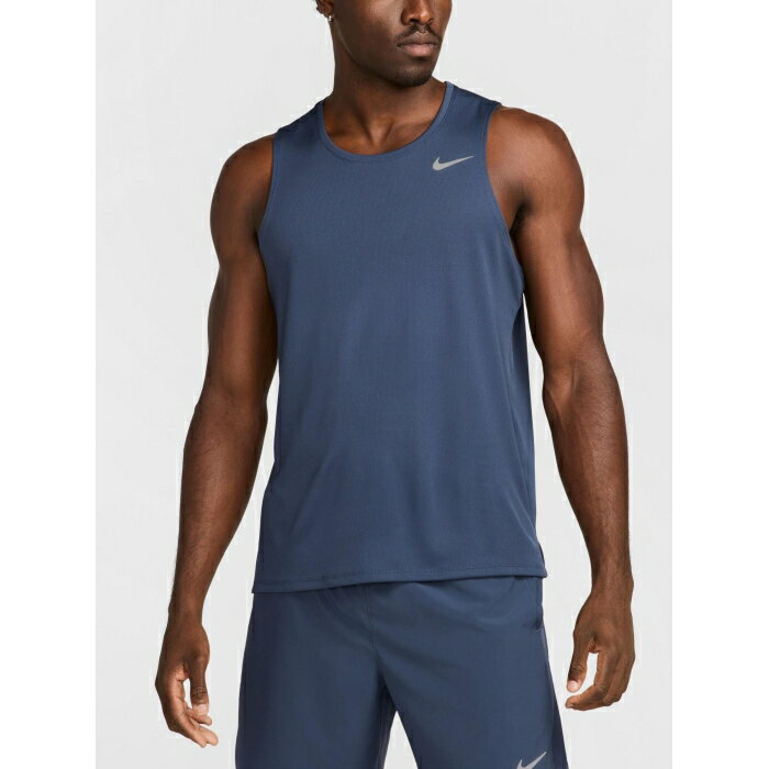 ナイキ Nike 【 Men's Dri-Fit Miler Tank Men Thunder Blue 】 メンズ ドライフィット タンクトップ スポーツ アウトドア ランニング マラソン ウェア メンズウェア メンズ サンダー 青色 ブルー