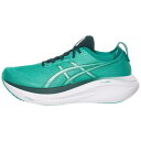 アシックス Asics 【 Gel Nimbus 27 Men Wave Teal/Saxon Green 】 スポーツ アウトドア ランニング マラソン シュ...