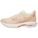 ミズノ Mizuno 【 Wave Rider 28 Women Pristine/Spicy Orang 】 Wave ウェーブ・ウェイブ スポーツ アウトド...