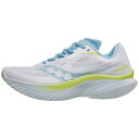サッカニー Saucony 【 Kinvara 15 Women White/Ice Melt 】 スポーツ アウトドア ランニング マラソン シューズ レディ...