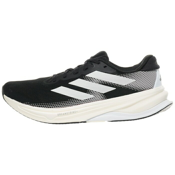 アディダス Adidas 【 Supernova Solution 2 Men Black/White/Car 】 スーパーノバ・ノヴァ スポーツ アウトドア ランニング マラソン シューズ メンズシューズ メンズ 黒色 ブラック 白色 ホワイト