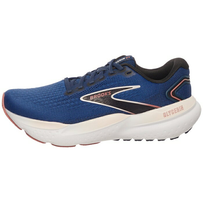 ブルックス Brooks 【 Glycerin 21 Women Blue/Pink 】 スポーツ アウトドア ランニング マラソン シューズ レディースシューズ レディース 青色 ブルー pink ピンク