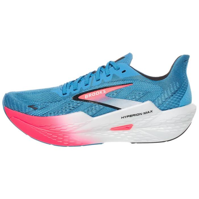 ブルックス Brooks 【 Hyperion Max 2 Women Crystal Seas/Pnk/Bk 】 マックス スポーツ アウトドア ランニング ...