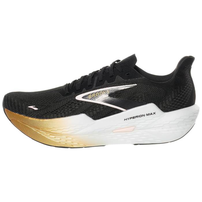 ブルックス Brooks 【 Hyperion Max 2 Men Black/Gold/Pink 】 マックス スポーツ アウトドア ランニング マラソン シューズ メンズシューズ メンズ 黒色 ブラック ゴールド pink ピンク