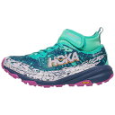 Hoka 【 Speedgoat 6 Mid Gtx Women Aqua/Midnight 】 ミッド スポーツ アウトドア ランニング マラソン シューズ ...