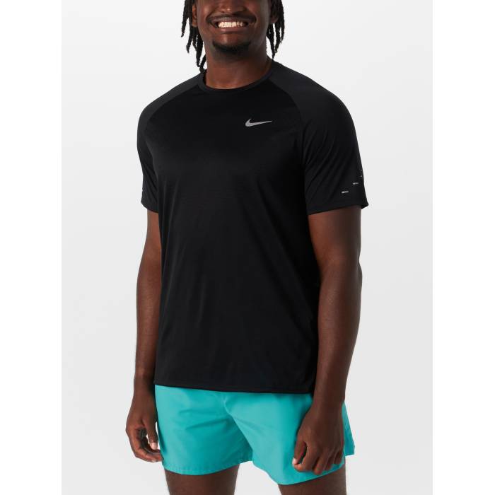 ナイキ Nike 【 Men's Dri-Fit Adv Stride Short Sleeve Men Black 】 メンズ ドライフィット Sleeve スリーブ スポーツ アウトドア ランニング マラソン ウェア メンズウェア メンズ 黒色 ブラック