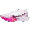 ナイキ Nike 【 Vaporfly Next% 3 Women White/Black/Purple 】 スポーツ アウトドア ランニング マラソン シュー...