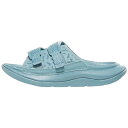 Hoka 【 Ora Luxe Unisex Stone Blue/Bluesteel 】 スポーツ アウトドア ランニング マラソン シューズ メンズシューズ ユニセックス 青色 ブルー(4)