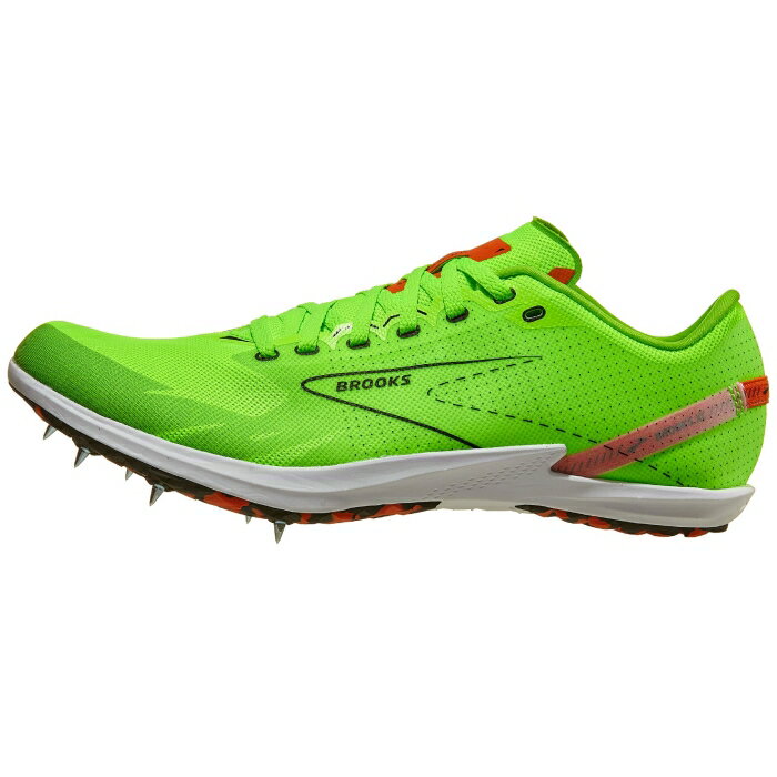 ブルックス Brooks 【 Draft Xc Spikes Unisex Green Gecko/Orange/White 】 スポーツ アウトドア ランニング マラソン シューズ メンズシューズ ユニセックス green 緑・グリーン orange 橙・オレンジ 白色 ホワ