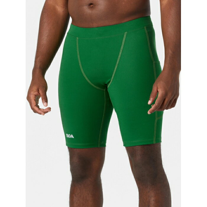Boa 【 Men's Constrictor Plus Half Tight Green Men Green 】 メンズ ハーフ green 緑・グリーン スポーツ アウトドア ランニング マラソン ウェア メンズウェア メンズ green 緑・グリーン