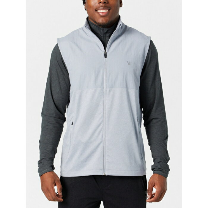 Vuori 【 Men's Sunday Element Vest Men Platinum Heather 】 メンズ エレメント ベスト スポーツ アウトドア ランニング マラソン ウェア メンズウェア メンズ Platinum プラチナム heather ヘザー