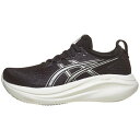 アシックス Asics 【 Gel Nimbus 27 Women Black/Lake Grey 】 スポーツ アウトドア ランニング マラソン シューズ レ...