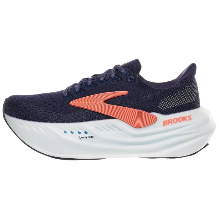 ブルックス Brooks 【 Glycerin Max Women Peacoat/Blue/Coral 】 マックス スポーツ アウトドア ランニング マラソン シューズ レディースシューズ レディース 青色 ブルー