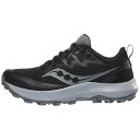 サッカニー Saucony 【 Peregrine 14 Women Black/Carbon 】 スポーツ アウトドア ランニング マラソン シューズ レディ...