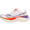 サッカニー Saucony 【 Endorphin Elite Women White/Vizired 】 エリート スポーツ アウトドア ランニング マラソン...