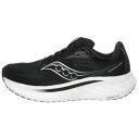サッカニー Saucony 【 Ride 18 Women Black/White 】 スポーツ アウトドア ランニング マラソン シューズ レディースシューズ...