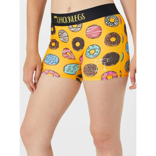 Chicknlegs 【 Women's Salty Donuts 3" Compression Shorts Women 】 レディース コンプレッション ショーツ スポーツ アウトドア ランニング マラソン ウェア レディースウェア レディース Chicknlegs 【 Women's Salty Donuts 3" Compression Shorts Women 】 レディース コンプレッション ショーツ スポーツ アウトドア ランニング マラソン ウェア レディースウェア レディース