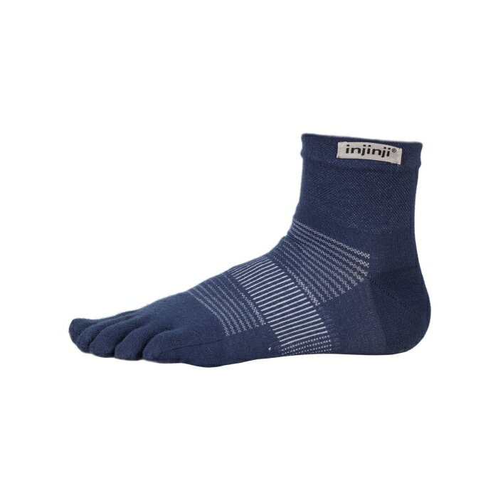 インジンジ Injinji 【 Run Lightweight Mini-Crew Toesocks Navy Unisex Navy 】 ラン 紺色 ネイビー スポーツ アウトドア ランニング マラソン その他 ユニセックス 紺色 ネイビー