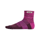 インジンジ Injinji 【 Women's Trail Midweight Mini-Crew Toesocks Women Violet 】 レディース ...