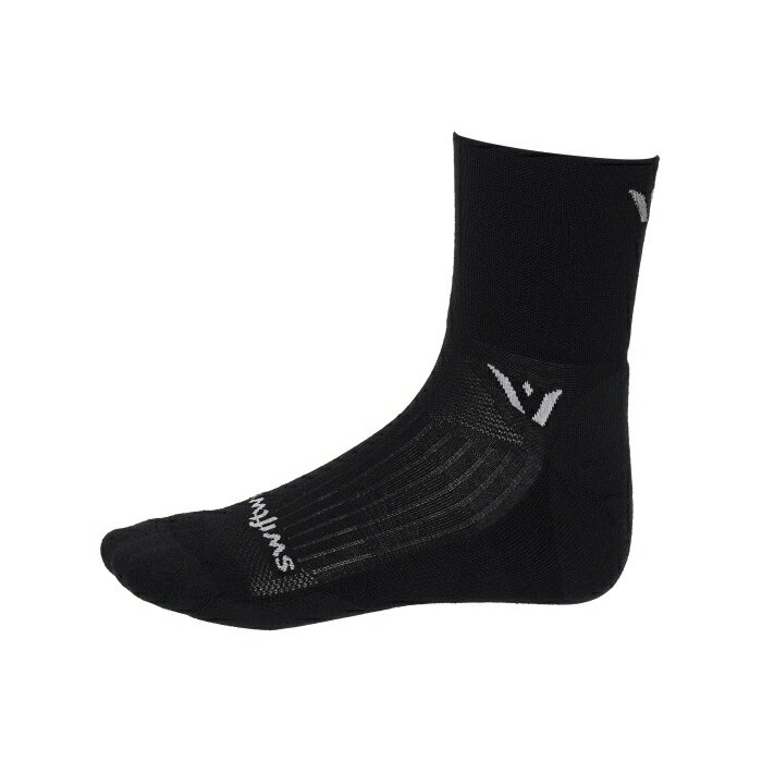 Swiftwick 【 Pursuit Merino Four Quarter Crew Socks Black Unisex Black 】 クルー ソックス・靴下 黒色 ブラック スポーツ アウトドア ランニング マラソン その他 ユニセックス 黒色 ブラック