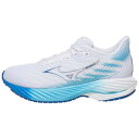 ミズノ Mizuno 【 Wave Rider 28 Women White/Mugen Blue 】 Wave ウェーブ・ウェイブ スポーツ アウトドア ラン...