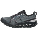 オン On 【 Cloudsurfer Trail Men Eclipse/Black 】 スポーツ アウトドア ランニング マラソン シューズ メンズシューズ メンズ 黒色 ブラック(4)
