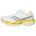 サッカニー Saucony 【 Endorphin Trainer Men White/Black 】 トレーナー スポーツ アウトドア ランニング マラソン ...
