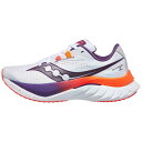 サッカニー Saucony 【 Endorphin Speed 4 Women White/Violet 】 Speed スピード スポーツ アウトドア ランニ...