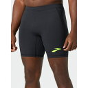 ブルックス Brooks 【 Men's Elite 8" Short Tight Men Black 】 メンズ エリート スポーツ アウトドア ランニング マラソン ウェア メンズウェア メンズ 黒色 ブラック