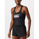 Rnnr 【 Women's All Out Crop'd Singlet Fast Enough Women Black 】 レディース Singlet シングレット ファスト スポーツ アウトドア ランニング マラソン ウェア レディースウェア レディース 黒色 ブラック