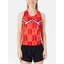 アシックス Asics 【 Women's Nations Run Japan Tank Women Red 】 レディース ラン タンクトップ スポーツ アウ...