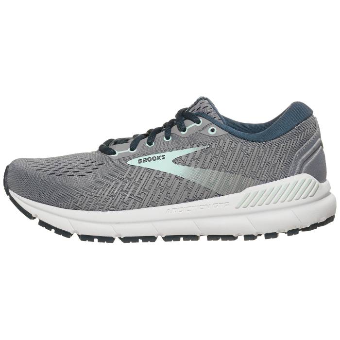 ブルックス Brooks 【 Addiction Gts 15 Women Grey/Navy/Aqua 】 GTS スポーツ アウトドア ランニング マラソン シューズ レディースシューズ レディース 灰色 グレー 紺色 ネイビー アクア